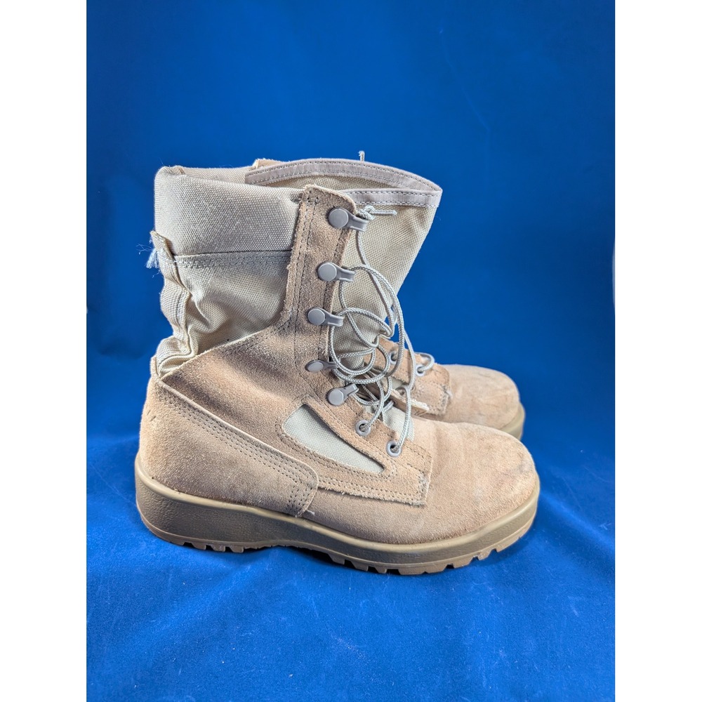 Belleville 300 DES ST Military Combat Boots Hot Weather Tan Steel Toe‎ 5.0 R